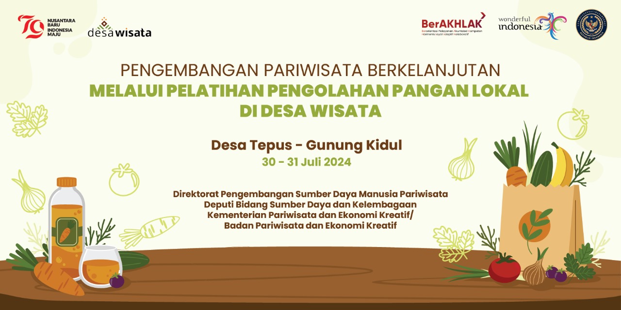Pengembangan Pariwisata Berkelanjutan melalui Pelatihan Pengolahan Pangan Lokal di Desa Wisata